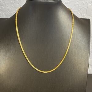 Vintage Crown Trifari Necklace Gold-tone Jewelry